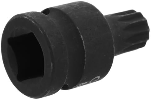 ABOOFAN Outil Pour Cylindre De Frein Trousse à Outils De Frein Douille Carrée Outil Pour Étrier De Frein Arrière Kit De Douilles Pour Étrier De Frein Douille D'embout Cannelé Black Acier