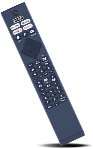 MOVHEIYL Replacement Remote Control for Philips TV Ambilight LCD LED Smart TV 65PUS7906/12, 70PUS7956/12, 75PUS7906/12, 32PFS6906/12, 55PUS8106/12