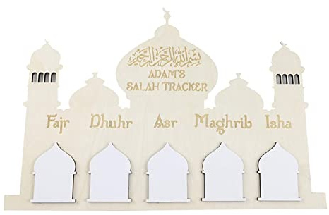 Ramadan Adventskalender Schloss Dekoration DIY Eid Mubarak Message Board