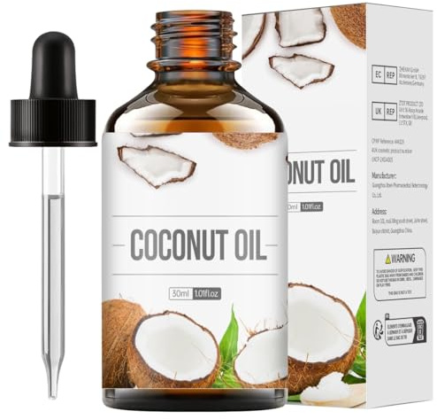 Altherona Kokosöl 30ml, Pure Coconut Essential Oil, Organisches Kokosöl für Haut Körper Haarpflege, Feuchtigkeitsspendendes Öl, Kokos-Duftöl, Beruhigt Haut und Sinne (Coconut)