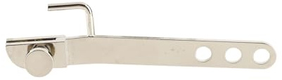 Bassoon Balance Beam, Verstellbare Metall Bassoon Balance Bar, Silberfarbener Bassoon Strap - Stabiler Stand, Leichtes Design, Einfache Montage für Fagott Spieler