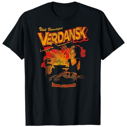 Call of Duty Visit Verdansk Souvenir Video Game T-Shirt
