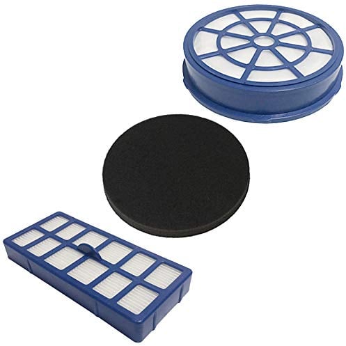 SPARES2GO Kit de Filtro de Escape compatible con Hoover U81 Breeze BR2020 BR30 BR71 Aspiradoras