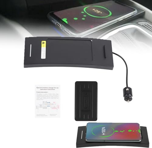 Auto-Ladegerät, 15W Auto-Schnellladegerät Telefonhalter Passend für A6 C7 2012-2018