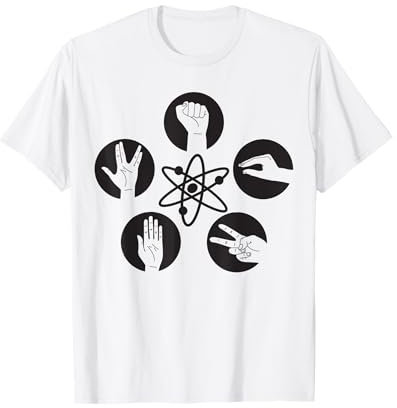 Logo Big Bang Theory Rock Lizard Spock T-Shirt