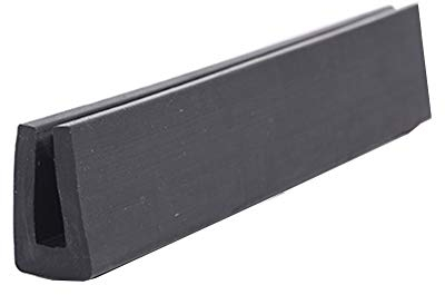 GOONSDS Rubber Edge Trim – Flexible U Channel Rubber Edge Protector for Sharp or Rough Surfaces, Easy to Install for Cars, Boats, Machinery and More,30x16mm,Length 1m/39inch