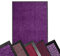 Performa 48 Dirt Trapper Mat XXL for Hallway Entrance Area Indoor and Outdoor Door Mat Non-Slip and Easy to Clean (60 x 90 cm, Purple