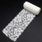 8 CM (3Inch) weißes Spitzenband,Spitzenstoff, Dekoration,Elastisch,Blumenmuster,Stretch,Nähen,Spitzenbesatz (4,5 m/5Yard)、