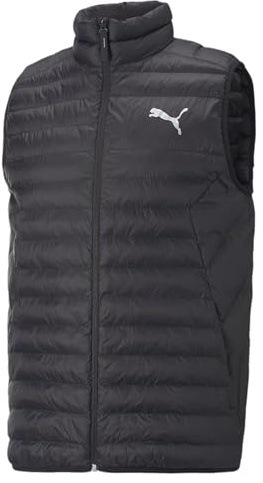 PUMA Unisex-Erwachsene PackLITE Vest Men Aufblasbare Weste, Black, L