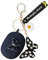 Cute Case for New Beats Studio Buds 2021 with Butterfly Keychain,Kawaii Silicone Beats Studio Buds Charging Case Cover Wireless Earbuds Protective Accesorries for Women Girls (Black)