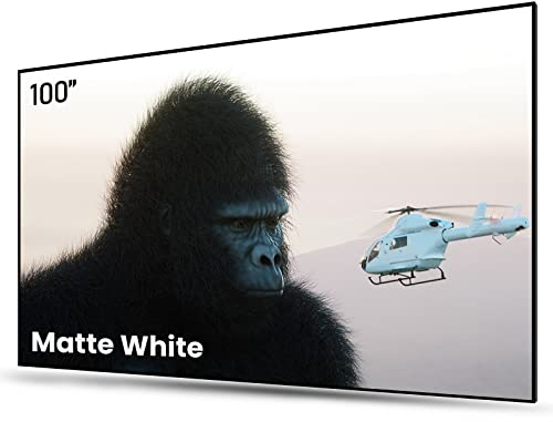 AWOL VISION Tela per proiettore 120 pollici con telaio fisso (MW-100'')