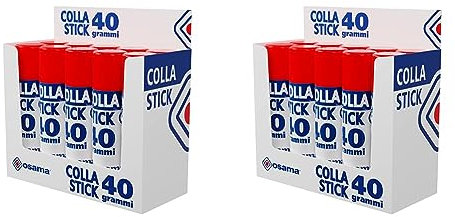 OSAMA, COLLE STICK Extra forte, 40 g - Lot de 20