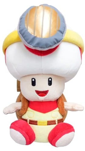 Nintendo Together+ - Plüschfigur Captain Toad - Captain Toad 18 cm, Schwarz