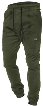 Pantalones de trabajo para hombre con goma elástica, pantalones cargo para hombre con cintura en el tobillo, pantalones de tiempo libre, pantalones de chándal de secado rápido, pantalones de chándal