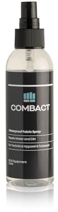 COMBACT Rain & Stain Protection 150ml | Running Trainer Protector Spray | No Harsh Chemicals | Waterproof Spray For Jackets & Gym Shoes | Water & Dirt Repellent | Trainer Care Kit Essential