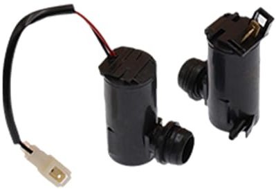 Wscwl Bomba de motor de limpiaparabrisas,Bomba de limpiaparabrisas delantero de coche | Accesorios para motores de pulverización de agua de alta resistencia - Accesorios de lavado de autos de 12V/24V