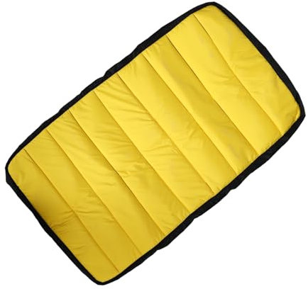 Levemolo Accessoires De Tracteur De Pelouse En Polyester Accessoires De Tracteur D'Équitation En Coton Jaune Couvertures De Tondeuse À Gazon Accessoires De Tracteur
