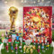 Fußball Adventskalender, Fussball Adventskalender 2024, 24 Tage, für die Vorweihnachtszeit, enthält 24 Spielzeuge für Fußball-Fans, Weihnachtsdekoration, Geschenke für die Fans