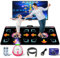 YRPRSODF Dance Mat for Kid & Adult, Double Dance Mats for TV, Plug and Play TV Dancing mat for Boy&Girl Electronic Dance Pad Game with Smart Camera, Giftware for Boys & Girls Age 3+