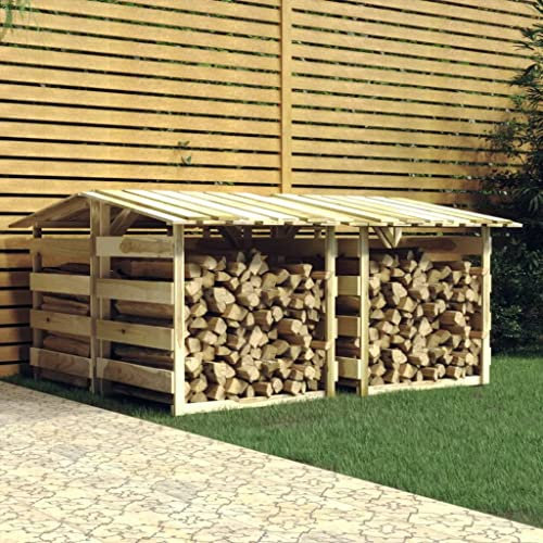 Juroupi Pergolen mit Dach 4 STK. 100x90x100 cm Kiefernholz Imprägniert Rosenbogen Holz Sonnenschutz Garten