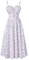 SCARLET DARKNESS Robe d'été décontractée pour femme - Sans manches - Bretelles spaghetti - Motif floral - Pour la plage, Motif floral violet., XXL
