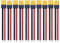 Tosiicop XT60H Connector Plug Cable - 5 Pairs Female and Male Universal XT60 Extension cables with 12AWG Silicon Wire Cables for RC Lipo Battery Connectors Drone Car Boat 100mm (5 Female and 5 Male)