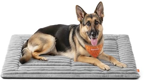 Feandrea Hundedecke für Hunde, Katzen, XXL, 120 x 75 cm, maschinenwaschbar | Haustierdecke für Hundesofa, Hundesofa-Schutzdecke, Schiefergrau, BADDI Kollektion PPB045GD01