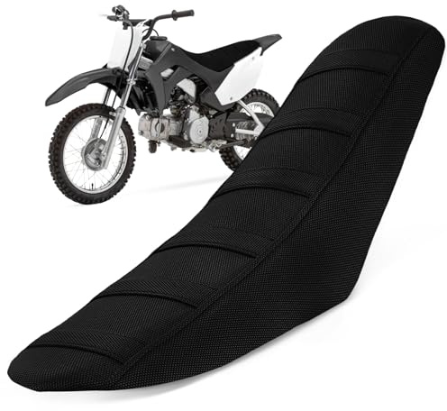 Motorrad-Sitzbezug Universal Motocross Sitzbezug für die meisten Dirt Bike CRF KXF RM YZ YZF KLX 125 250 150 200 250 350 450 Dirt Pit Bike-Schwarz