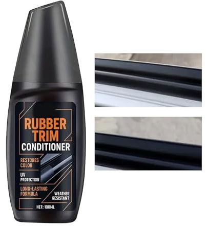 Rechory Rubber Restorer - Long-Lasting UV Protection,Car Door Rubber Trim Restorer | for Prevent Cracking Restoration Vehicle Truck RV SUV Door Window Hood