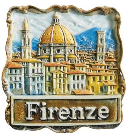 Florenz Italien Reise Souvenir 3D Kühlschrankmagnet Stadt Sehenswürdigkeiten Kühlschrank Dekorativer Magnet