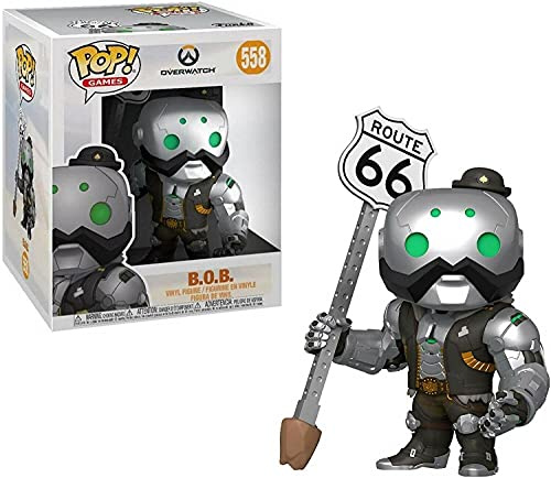 Funko POP! Games: Overwatch -6 B.O.B - B.O.B. - Collectable Vinyl Figure - Gift Idea - Official Merchandise - Toys for Kids & Adults - Video Games Fans - Model Figure for Collectors and Display