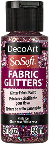 Pink Ice Fabric Paint