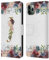 Head Case Designs Officially Licensed Nature Magick Letter J Flowers Monogram Floral Gold Leather Wallet Case Compatible With Apple iPhone 11 Pro Max