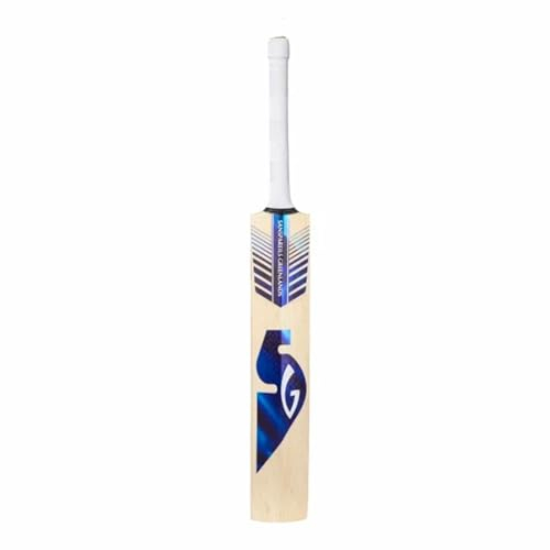 Sg Cricketschläger mit 3 Kronen, kurzer Griff, Holz, mehrfarbig