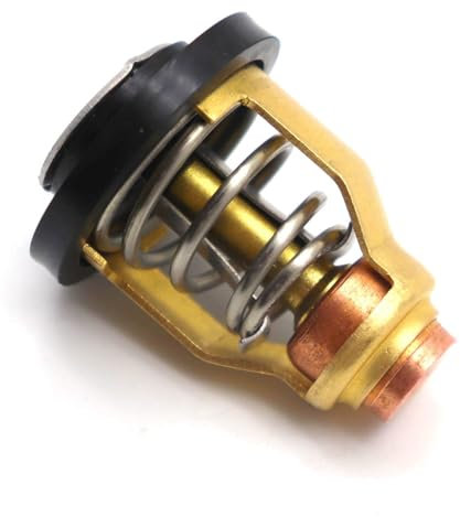 SecosAutoparts 60V-12411-00 68V-12411-00 Thermostat de moteur de bateau Thermostat moteur hors-bord compatible avec Yamaha hors-bord F115 LZ250 VZ225 Z250 Z300 HP hors-bord