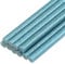 sourcing map Mini Hot Glue Sticks for Glue Gun 0.27-inch x 4-inch Blue Glitter 10pcs