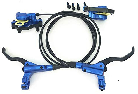 XUJINGJIE Hydraulik Scheibenbremse Fahrrad Öldruck Bike Bremsen Für MTB Rennrad Vorne and Hinten Fahrradbremse Set,Front and Rear Brakes