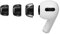 AZLA SednaEarfit Crystal for AirPods Pro Gen1 and 2/3 Pairs (SSS/SS/S)