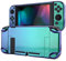 eXtremeRate PlayVital Coque pour Switch Coque Protection pour Nintendo Switch Accessoires Housse Étui,Absorption Chocs & Antirayures-Caméléon Violet Vert