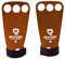 Repton Poignées de gymnastique en cuir,Poignées Cross Fit avec support de poignet,Protection complète de la paume,haltérophilie, tractions, WOD, entraînement de gym (taille S/M, marron)