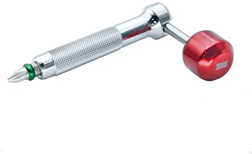 711L Lollipop Screwdriver (Stainless Steel) - Foldable Screwdriver with Hidden Shank I EDC Tool for Motorcycle Scooter Bicycle Maintanence and Repaire
