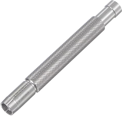 sourcing map Uhr Kronenwickler Werkzeug 7,5mm Manuell Mechanisch Aufzugsinstrument Kohlenstoffstahl Verchromt Uhrenreparaturhelfer
