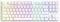 IROK FE87/104 RGB Mechanical Keyboard, Hot Swappable Gaming Keyboard, Customizable Backlit, Magnet Upper Cover Type-C Wired Keyboard for Mac Windows-White/Red Switch
