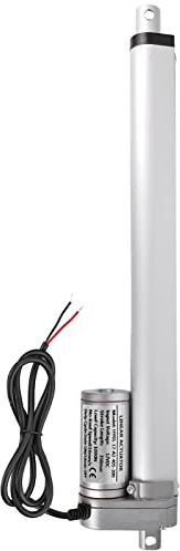 AUTTGINN Linearmotor, 1000N 350mm 12v DC Linear Actuator Motor Elektro Zylinder Schubstangenmotor für Auto,Möbel,RV,Türöffner,Industrielle Landwirtschaft, Gefäße usw