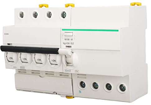 Disjoncteur, Circuit Miniature avec Suppression d'arc Rapide 4P et N AC400V (10A)