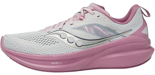 Saucony Women's Omni 22 Running Shoes, Cloud/Orchid, 6 UK