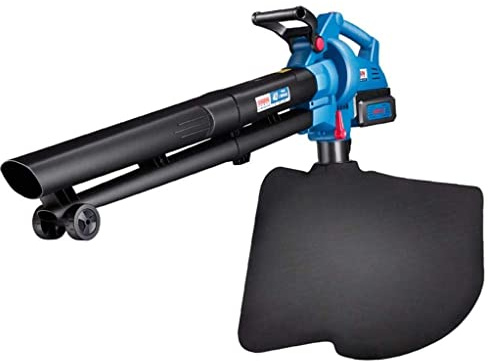 3-in-1 Garden Blower Electric Leaf Blower and Vacuum Shredder Pure Copper Motor wiht 45L Dust Collection Bag 5-Speed Control 40V