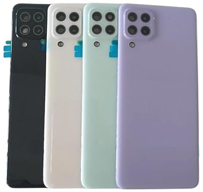 SHOWGOOD for Samsung Galaxy A22 4G A225 Housing Back Cover Case Rear Battery Door Repair Parts for Samsung Galaxy A22 4G Phone Back Cover (A22 4G A225 White)