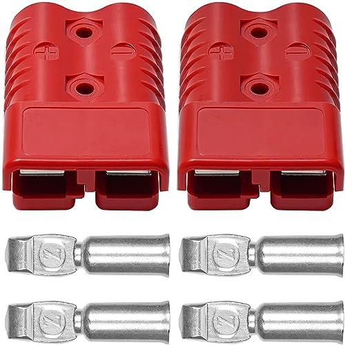 Bohaner 2 Stück Batterie Stecker Kupplung 175A für Anderson Stromanschluss