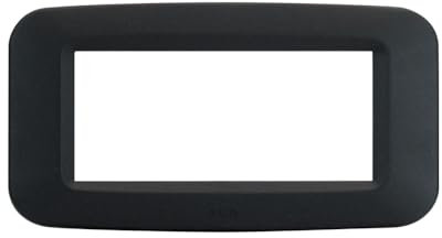 Placca Yes Tecnop. 4M. Grigio Noir AVE 45PY04GN